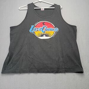Vintage Rusty’s Last Chance Saloon Tank Top USA XL Graphic Desert 90s bar shirt